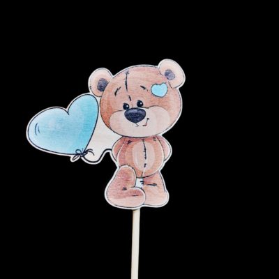 Teddy Bear Stick helesinine